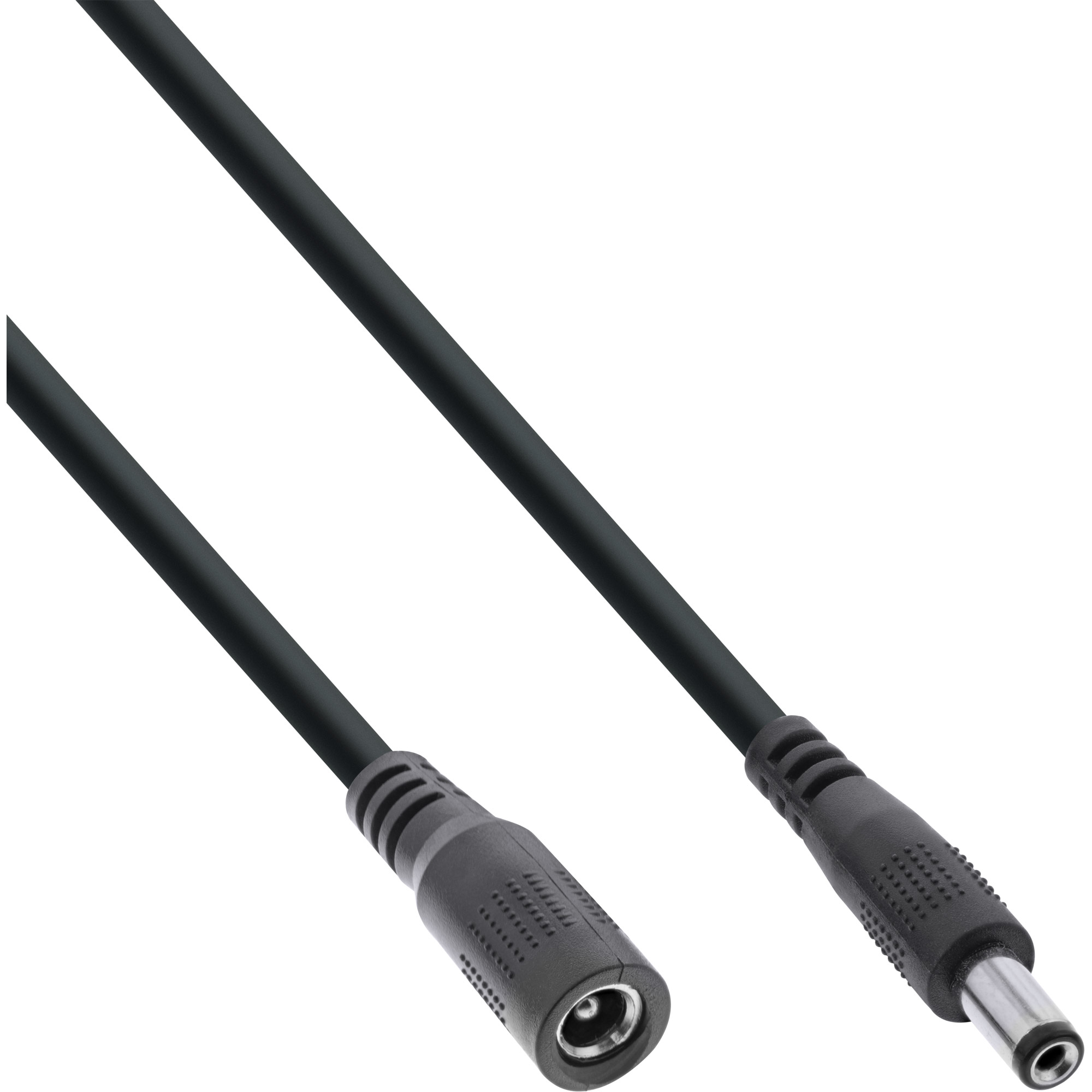 InLine® DC Verlängerungskabel, DC Stecker/Buchse 5,5x2,5mm, AWG 18, schwarz, 2m InLine® DC Verlängerungskabel, DC Stecker/Buchse 5,5x2,5mm, AWG 18, schwarz, 2m