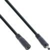InLine® DC Verlängerungskabel, DC Stecker/Buchse 3,5x1,35mm, AWG 18, schwarz, 5m InLine DC Verlängerungskabel, DC Stecker/Buchse 3,5x1,35mm, AWG 18, schwarz 3m