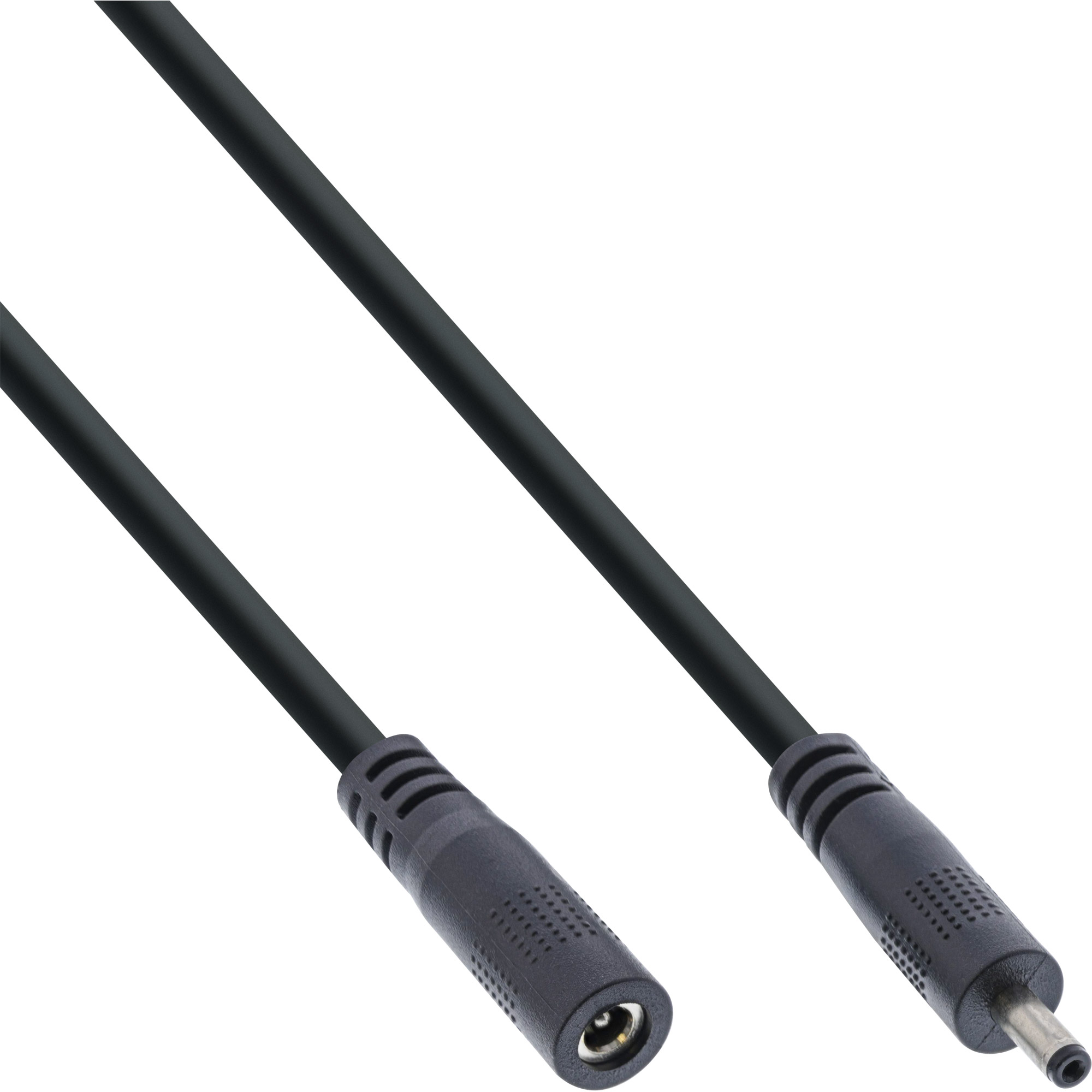 InLine® DC Verlängerungskabel, DC Stecker/Buchse 3,5x1,35mm, AWG 18, schwarz, 3m InLine® DC Verlängerungskabel, DC Stecker/Buchse 3,5x1,35mm, AWG 18, schwarz, 3m