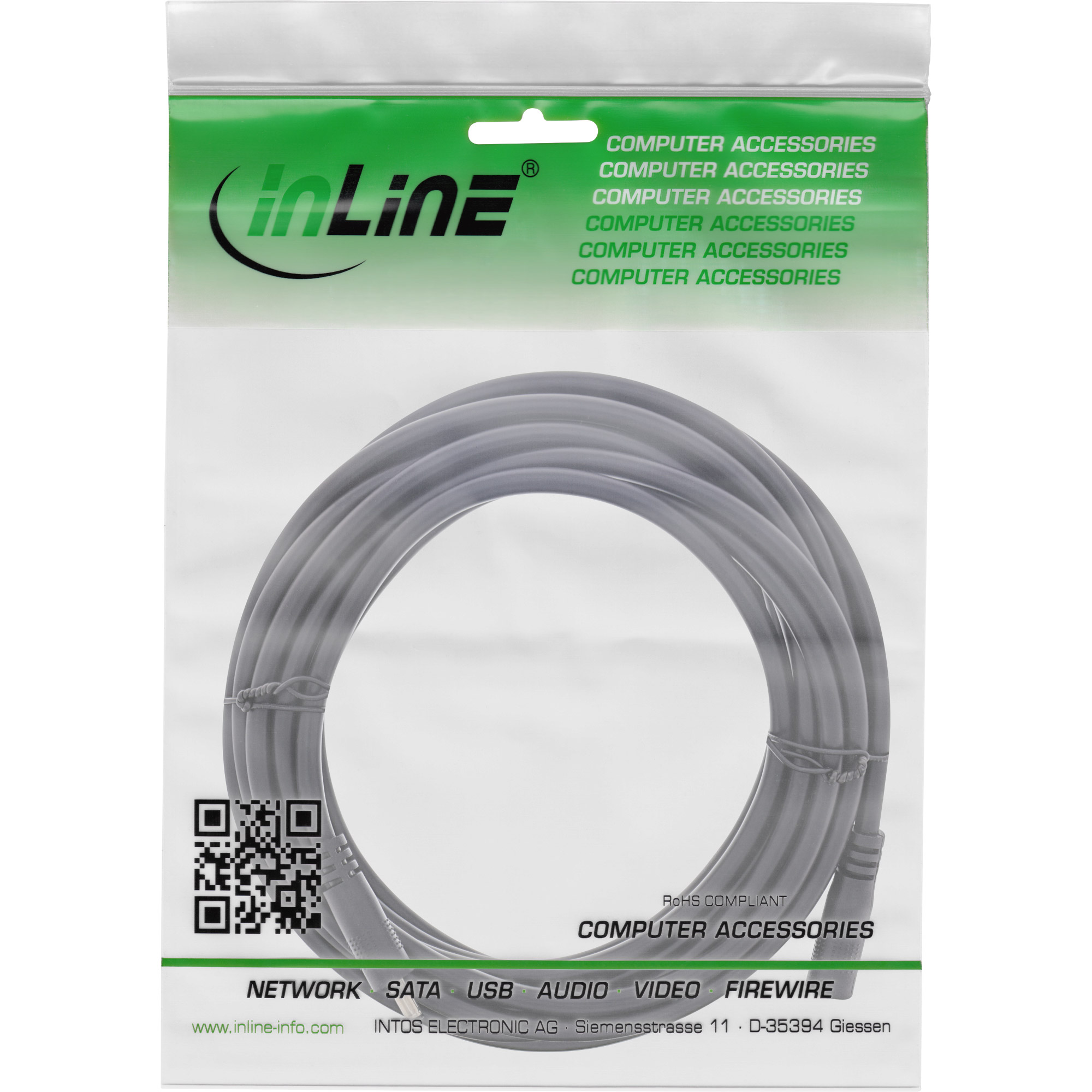 InLine® DC Verlängerungskabel, DC Stecker/Buchse 3,5x1,35mm, AWG 18, schwarz, 3m InLine® DC Verlängerungskabel, DC Stecker/Buchse 3,5x1,35mm, AWG 18, schwarz, 3m – Bild 3