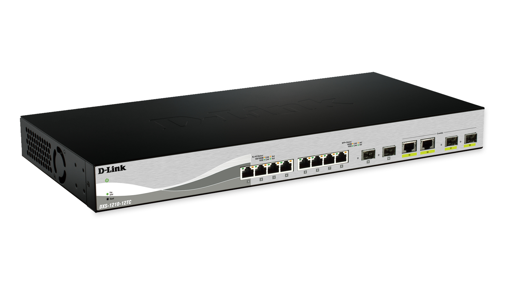D-Link DXS-1210-12SC 12-Port Smart Mgd. 10G SFP+ Switch D-Link DXS-1210-12SC 12-Port Smart Mgd. 10G SFP+ Switch