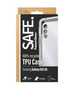 SAFE. by PanzerGlass Case Samsung A35 5G, clear – Bild 3