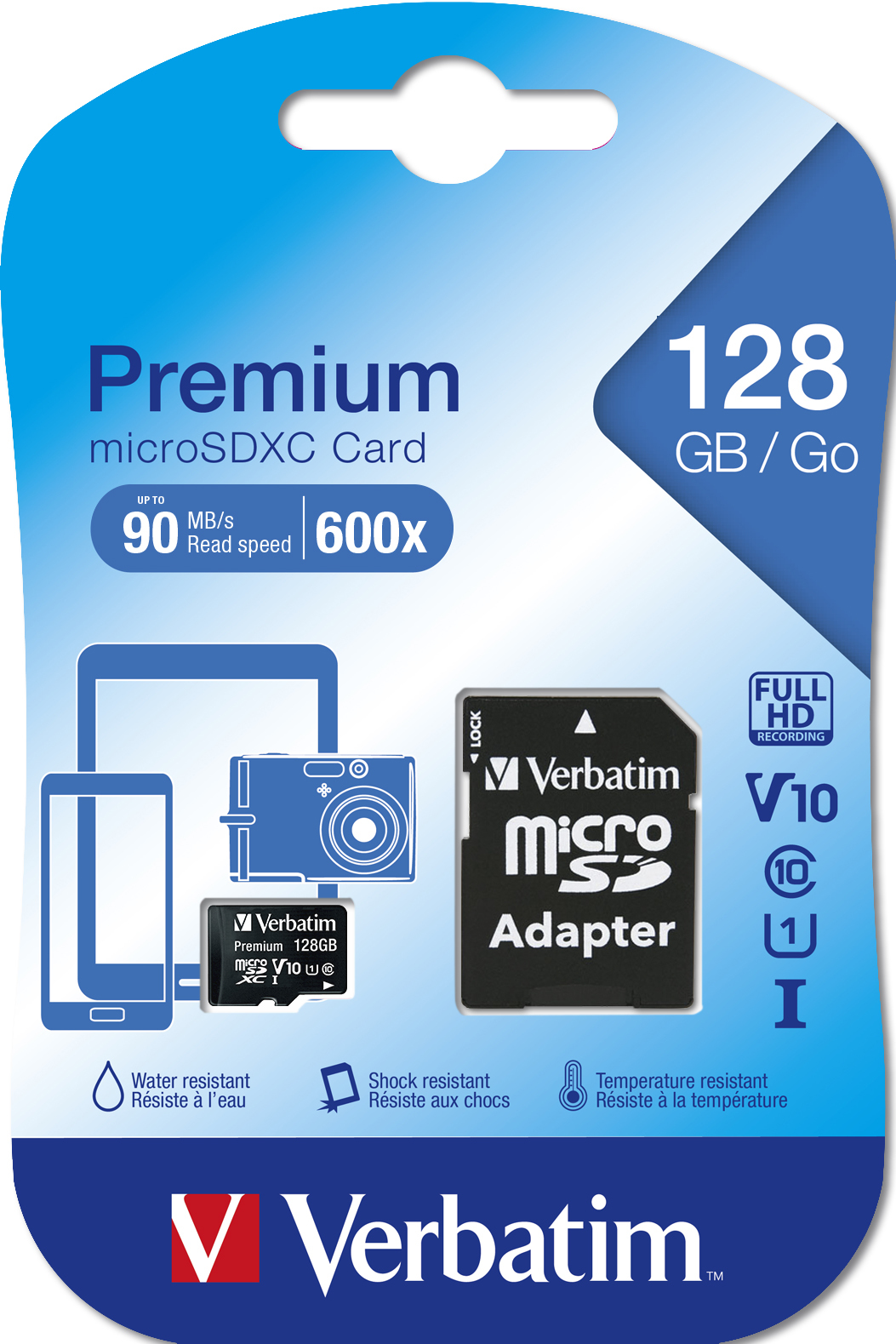 Verbatim Premium 128 GB MicroSDXC UHS-I Klasse 10 Verbatim Premium 128 GB MicroSDXC UHS-I Klasse 10 – Bild 3