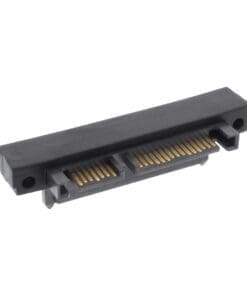 InLine® SATA Adapter Stecker / Buchse, 22pol. (15+7), abwärts gewinkelt