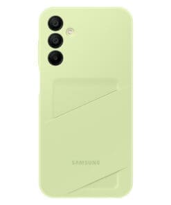 Samsung Card Slot Case für Galaxy A15 / A15 5G, Lime