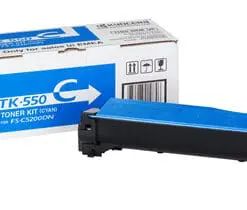 Alternative view of Kyocera Toner TK-550C Cyan (ca. 6.000 Seiten)