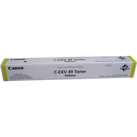 Canon Toner C-EXV49 Gelb (ca.19.000 Seiten) Canon Toner C-EXV49 Gelb (ca.19.000 Seiten)