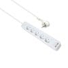 helos Steckdosenleiste ADVANCED, 5-fach, USB-Charger weiß, 1,5m, mit Schalter