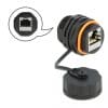 Delock Kabelverbinder RJ45 Buchse zu RJ45 Buchse Cat.6A mit Verschlusskappe