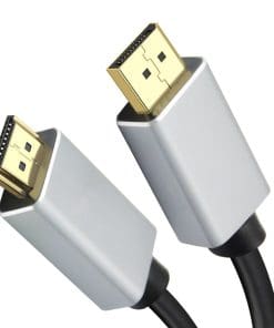 helos Anschlusskabel, DisplayPort Stecker/HDMI Stecker, PREMIUM, 1,0m, schwarz