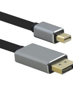 helos Anschlusskabel, mini DisplayPort St./DP St., PREMIUM 8K, 2,0m, schwarz