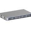 Netgear GS748T 48-Port Gigabit 4x SFP GBIC Switch GS524-300EUS, 24-Port Gigabit Unmanaged Ethernet Switch, Desktop oder Rackmontage-Metallgehäuse, lüfterlos.