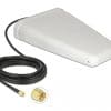 Delock LTE Antenne SMA Stecker 7 - 9 dBi direktional mit Anschlusskabel mit magnetischem Standfuß und Anschlusskabel RG-174 A/U 3 m outdoor schwarz