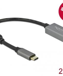 Delock Aktiver USB Type-C zu HDMI Adapter (DP Alt Mode) 4K 60 Hz (HDR)