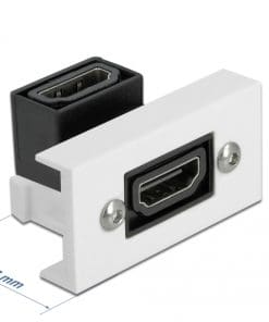 Delock Easy 45 HDMI Modul gewinkelt 90° 22,5 x 45 mm
