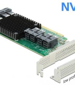 Delock PCI Express x16 Karte zu 8 x intern SFF-8643 NVMe