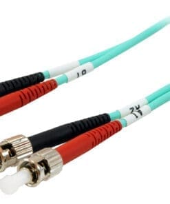 equip ST/ST Fiber Optic Patch Cord- OM3, 2m
