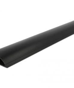Delock Kabelkanal selbstklebend 89 x 21 mm - Länge 1 m schwarz