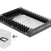 Delock 3.5" Einbaurahmen für 2.5" SATA Laufwerk schwarz