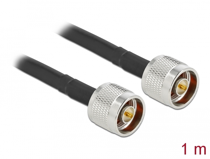 Delock Antennekabel N Stecker zu N Stecker LMR/CFD300 1 m low loss Delock Antennekabel N Stecker zu N Stecker LMR/CFD300 1 m low loss