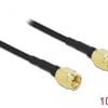 Delock Antennenkabel SMA Stecker zu SMA Stecker LMR/CFD100 10 m low loss