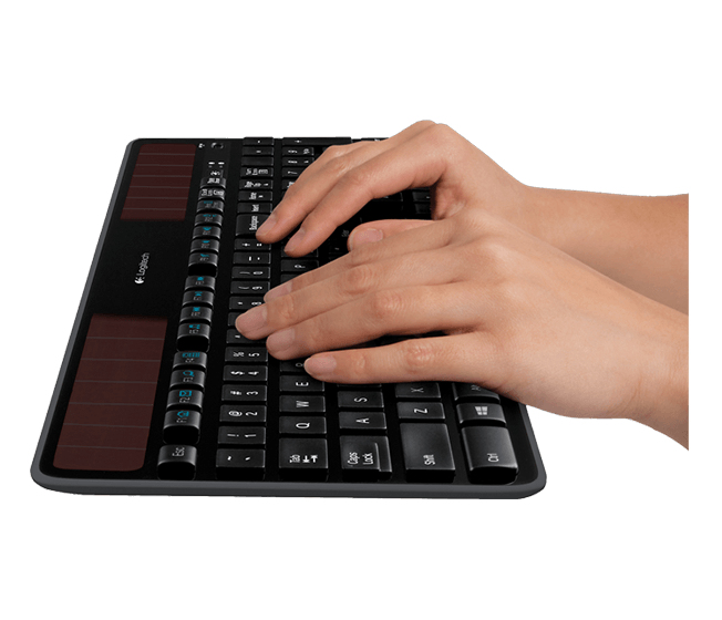 Logitech Wireless Solar Keyboard K750 schwarz Logitech Wireless Solar Keyboard K750 schwarz – Bild 6