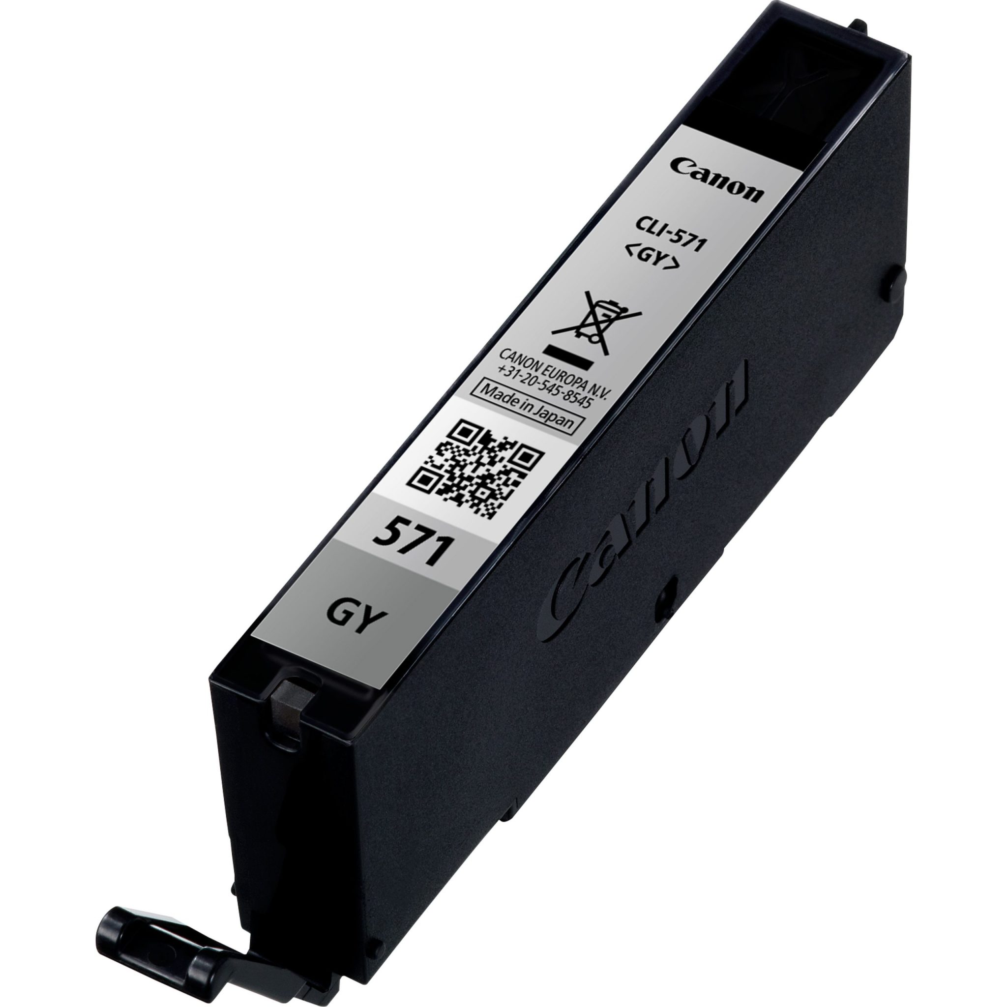 Canon Tintenpatrone CLI-571 grau (ca. 125 Seiten) Die cyanfarbene Tinte wird zum Druck von Dokumenten und Fotos verwendet. In Kombination mit Canon Fotopapier sind Ihre Fotos dank dem ChromaLife100-System vor Verblassen geschützt. Mit dem 7 ml fassenden Tintentank können bis zu 345 Seiten (A4, Dokumente) gedruckt werden.