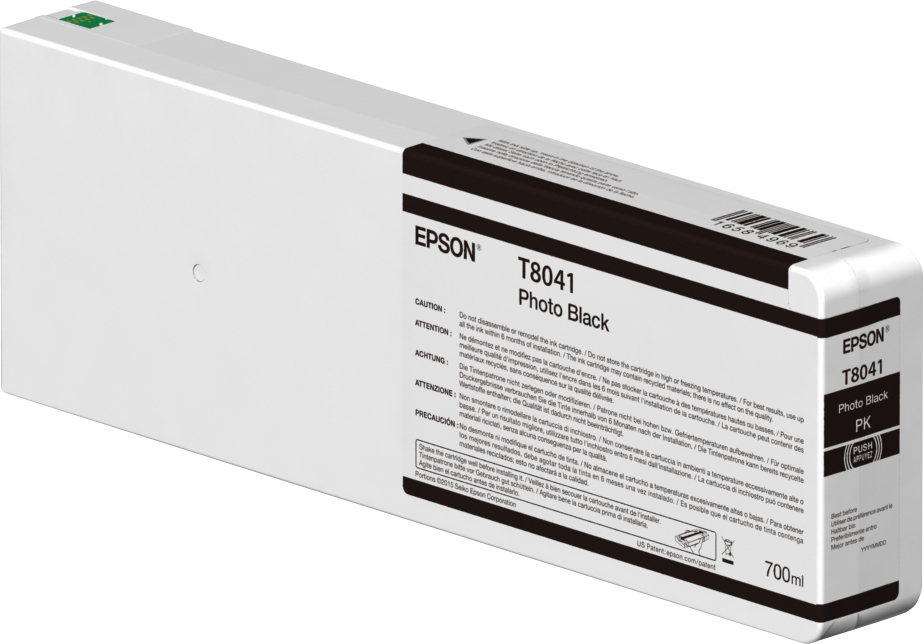 Epson T44J1 Ultracrome Pro 12 Tinte photo schwarz 700ml Epson T44J1 Ultracrome Pro 12 Tinte photo schwarz 700ml