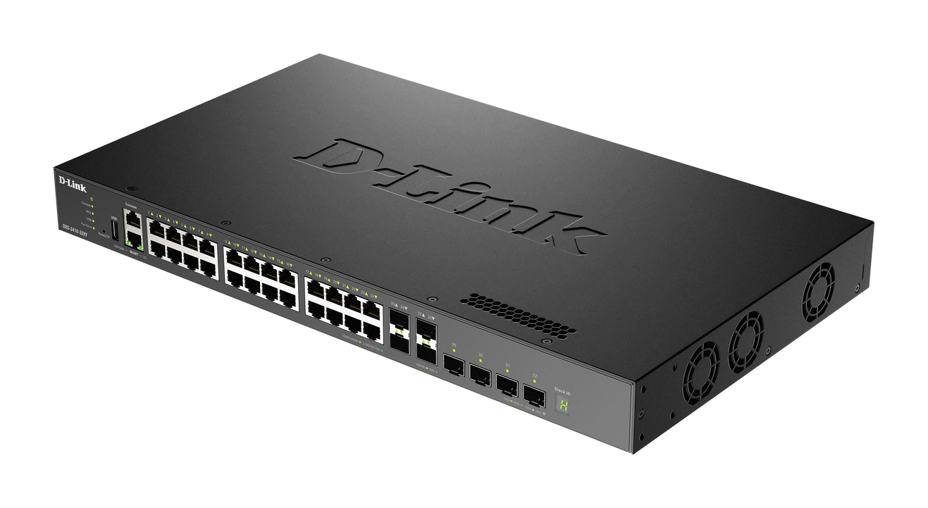 D-Link DXS-3410-32XY/E 32-Port 10G Lay.3 Stack Manag. Switch D-Link DXS-3410-32XY/E 32-Port 10G Lay.3 Stack Manag. Switch – Bild 3