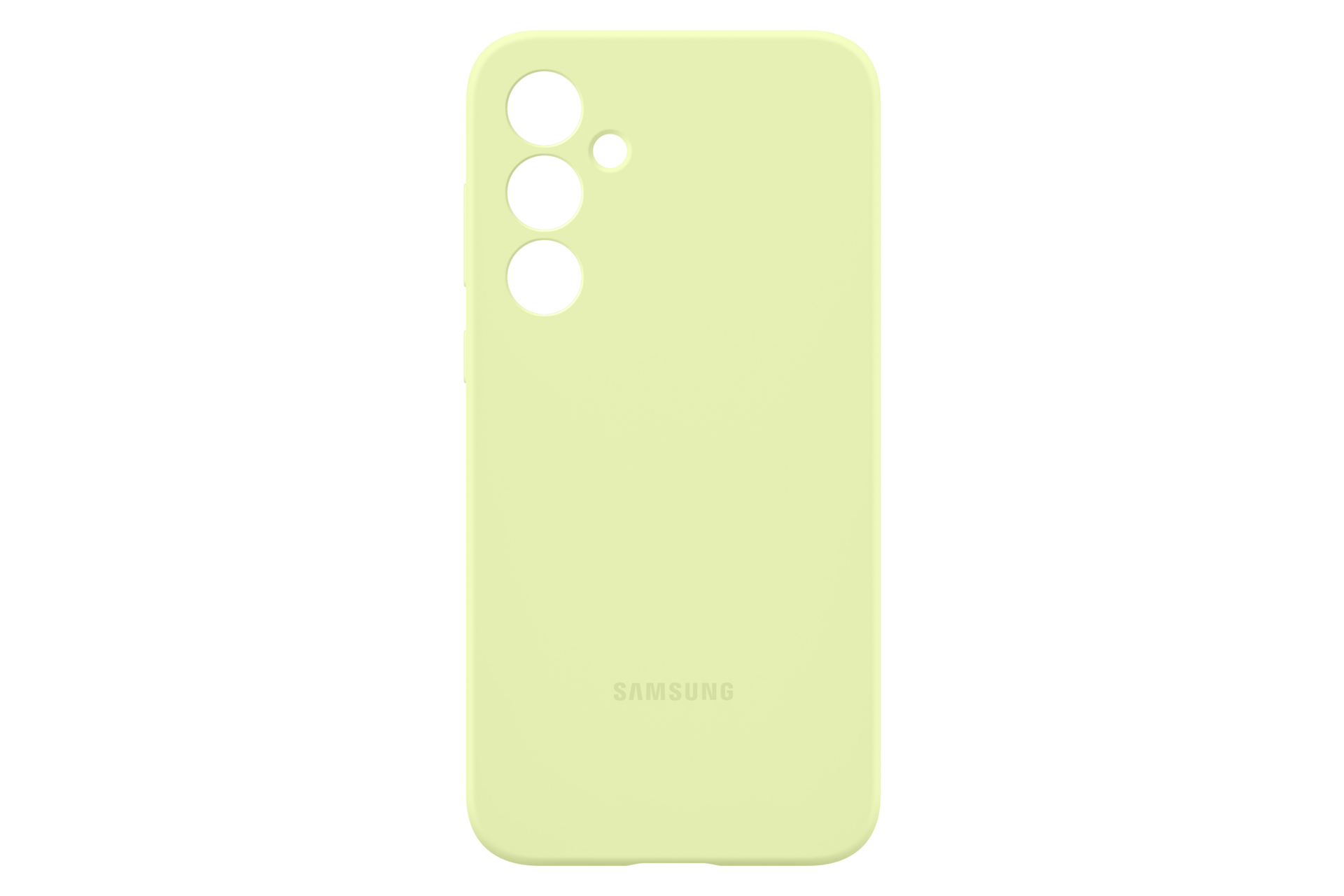 Samsung Silicone Case für Galaxy A35, Lime Samsung Silicone Case für Galaxy A35, Lime – Bild 4