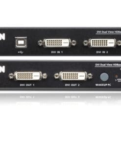 ATEN CE624 Konsolen-Extender, DVI Dual-View, USB, HDBaseT, FullHD, max. 150m ATEN CE624 Konsolen-Extender, DVI Dual-View, USB, HDBaseT, FullHD, max. 150m – Bild 3