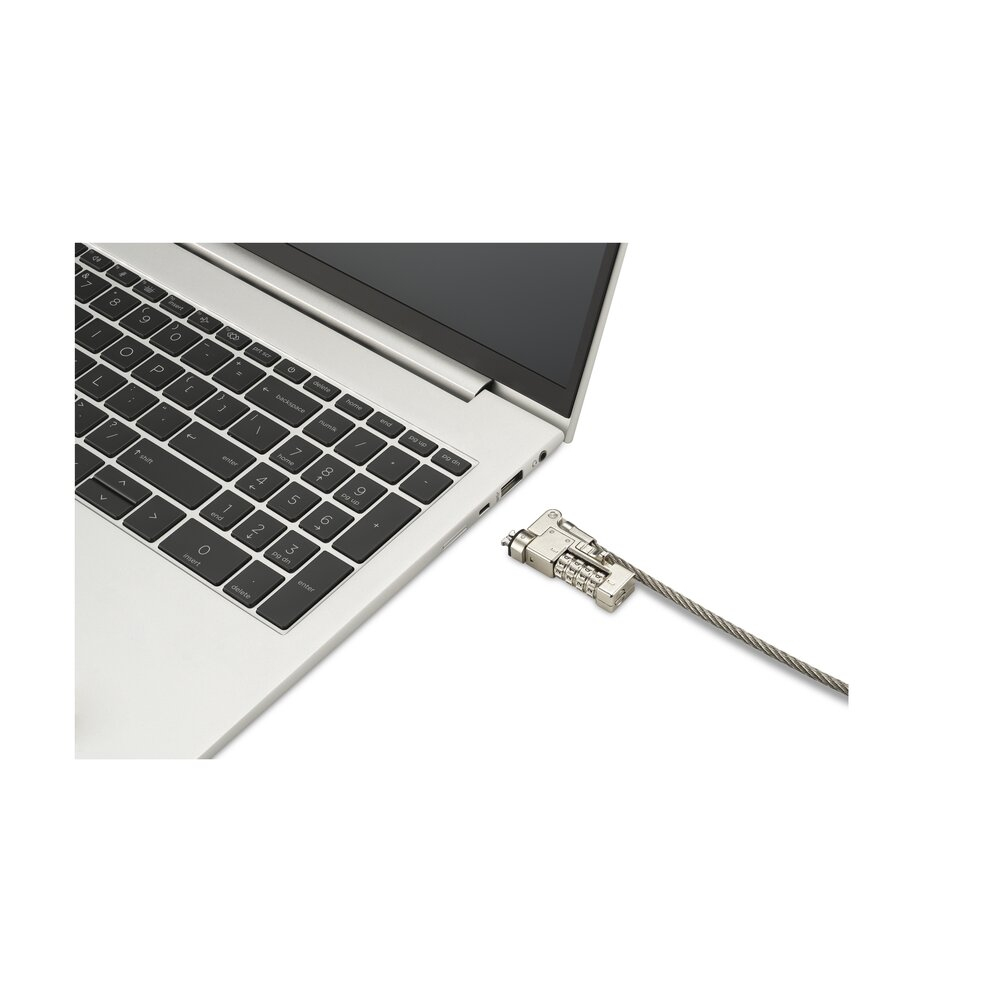 Kensington Slim NanoSaver 2.0 EQ Kabelschloss Silber 1,8 m Kensington Slim NanoSaver 2.0 EQ Kabelschloss Silber 1,8 m – Bild 6