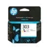 Tintenpatrone HP 303XL in Cyan / Magenta / Gelb mit einer einer Reichweite von bis zu 415 Seiten.