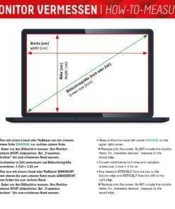 DISPLEX Sichtschutz / Privacy Universal 14 Zoll, 16:9 – Bild 10