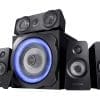 Trust Gaming GXT 658 Tytan 5.1 Surround PC-Lautsprechersystem mit Subwoofer GXT 38 Tytan 2.1 Ultimate Bass Speaker Set