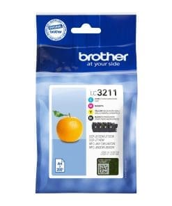 Brother Tintenpatronen LC-3211 Multipack (je 1x BK/M/C/Y)