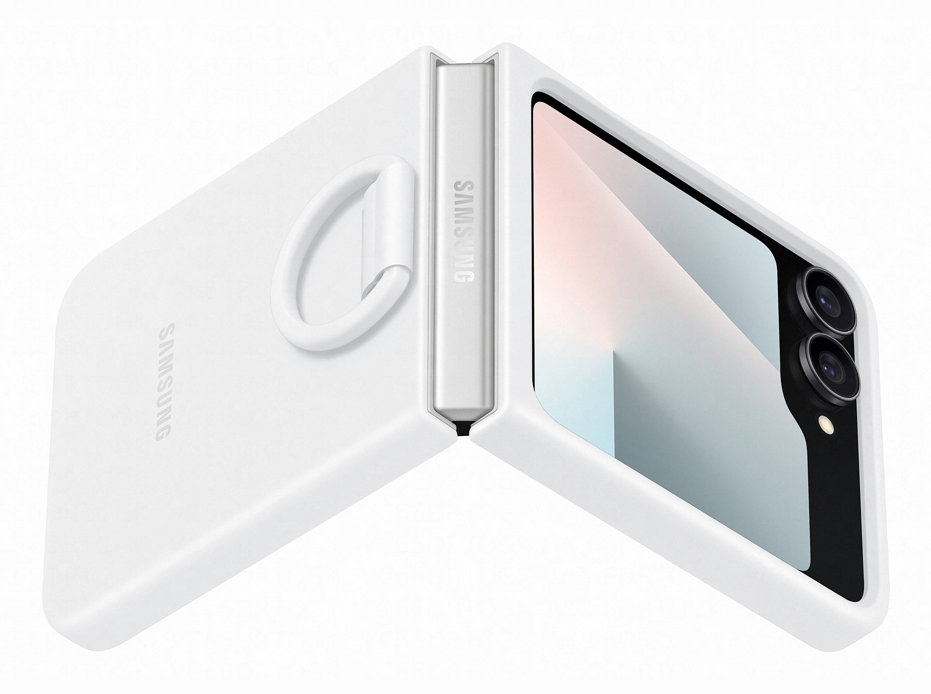 Samsung Silicone Case für Flip7 FE White Samsung Silicone Case für Flip7 FE White – Bild 4