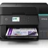 EPSON EcoTank ET-3950 MFP Tinte ITS Legal Dieser A4-Tintenstrahldrucker ist ideal für alle, die nach einer kostengünstigen Drucklösung suchen. Er verfügt über nachfüllbare Tintenbehälter und Vorteile wie Wi-Fi, Kopier- und Scanfunktion.EcoTank ermöglicht komfortables Drucken zu Hause. Die großvolumigen Tintentanks ermöglichen ein unkompliziertes Nachfüllen. Da die Tintenflaschen über ein Schlüssel-Schloss-Prinzip funktionieren, kann nur die jeweils richtige Tinte eingefüllt werden. An der vorderen Tintenfüllstandsanzeige können Sie leicht erkennen, wann Sie den Drucker nachfüllen müssen.