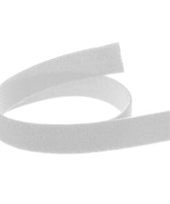 InLine® Kabelbinder, Klettverschlussband 16mm, weiß, 10m, weiß