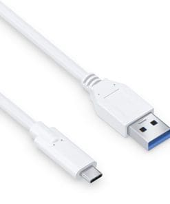 PureLink USB-C auf USB-A Kabel - 3.1 Gen 1, 3A, 5G - iSerie - weiß - 0,50m