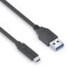 PureLink USB-C auf USB-A Kabel - 3.1 Gen 2, 3A, 10G - iSerie - schwarz - 0,50m PureLink® - iSerie. Premium USB-C auf USB-A Kabel, 3.1 Gen 2, 3A, 10G, Farbe: schwarz, Länge: 1,00m
