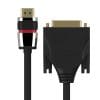 PureLink HDMI/DVI Kabel - Ultimate Serie - 0,50m PureLink® - PureInstall Serie. Zertifizierter High Speed mit Ethernet Adapter HDMI/HDMI mit 24 kt. vergoldeten Präzisions-Steckkontakten. HDMI A Buchse auf HDMI A Buchse. 100% getestet für professionelle AV Anwendungen.