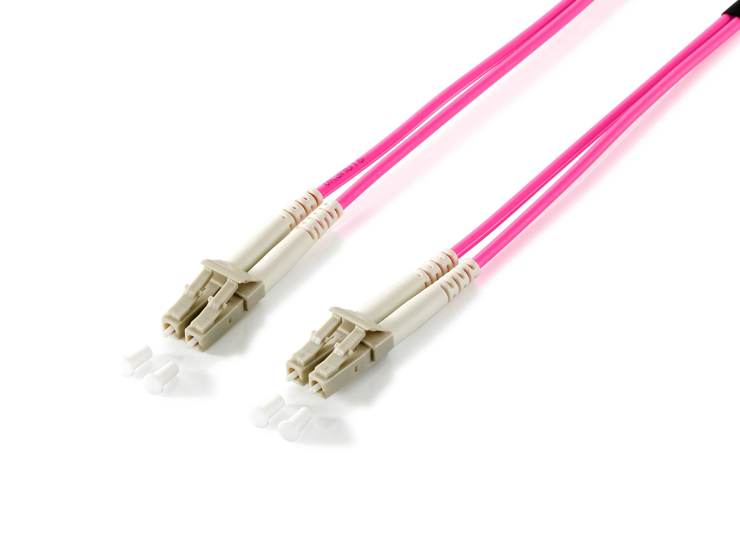 equip LWL Patchkabel HF LC/LC 50/125µ duplex OM4 violett 15m equip LWL Patchkabel HF LC/LC 50/125µ duplex OM4 violett 15m