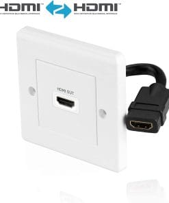 PureLink Anschlussdose, HDMI A Buchse/Buchse, 1-fach, 0,1m