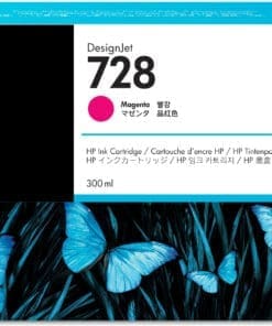HP 728 Magenta DesignJet Druckerpatrone, 300 ml