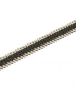 Delock Stiftleiste 40 Pin, Rastermaß 1,27 mm, 1-reihig, gerade, 5 Stück