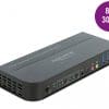 Delock DisplayPort 1.4 KVM Switch 8K 30 Hz mit USB 3.0 und Audio 82876