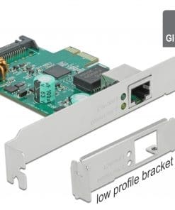 Delock PCI Express x1 Karte 1 x RJ45 2,5 Gigabit LAN PoE+ RTL8125