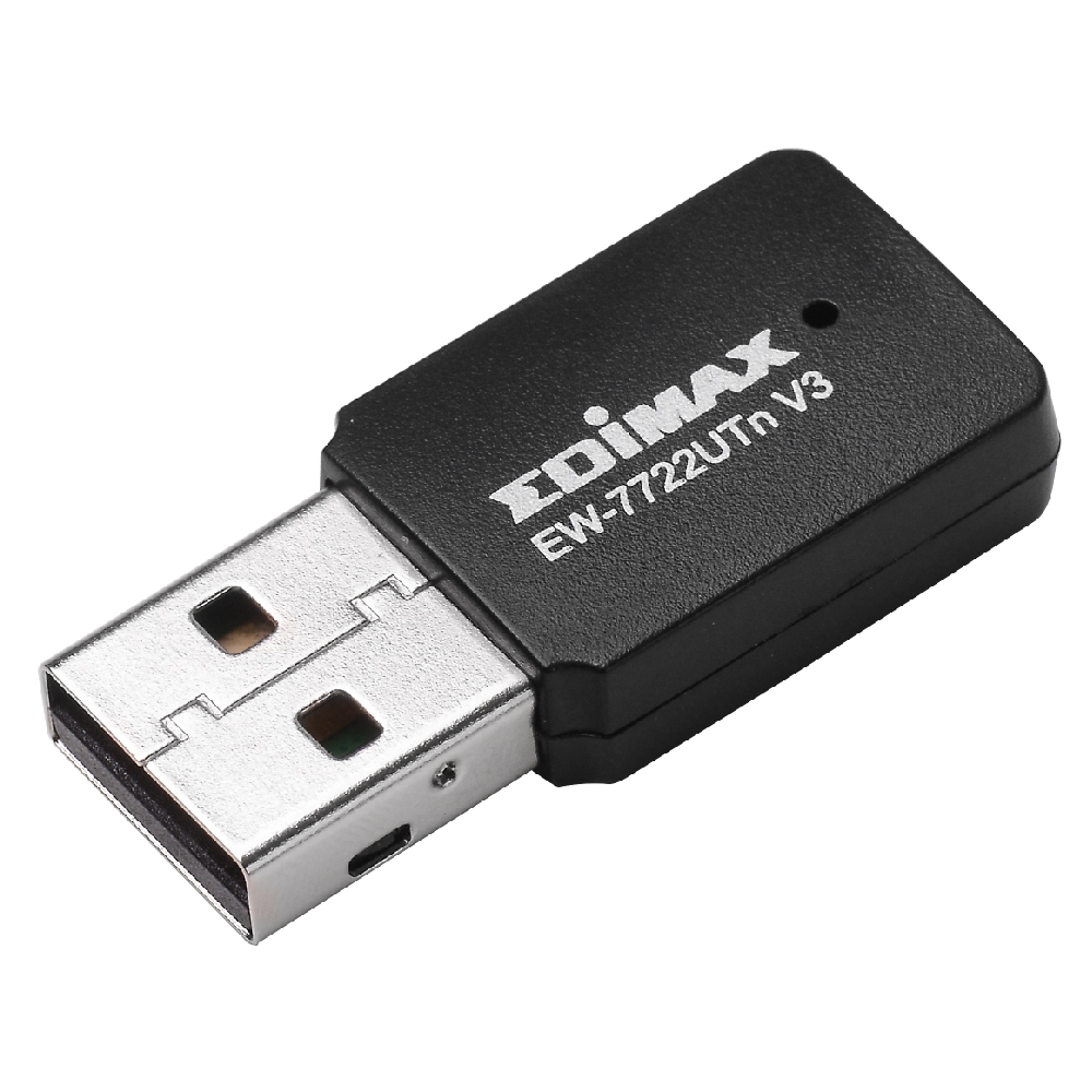 Edimax EW-7722UTN V3 Wireless nano USB Adapter Edimax EW-7722UTN V3 Wireless nano USB Adapter