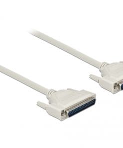 Delock Serielles Kabel D-Sub 37 Stecker zu Stecker 3 m